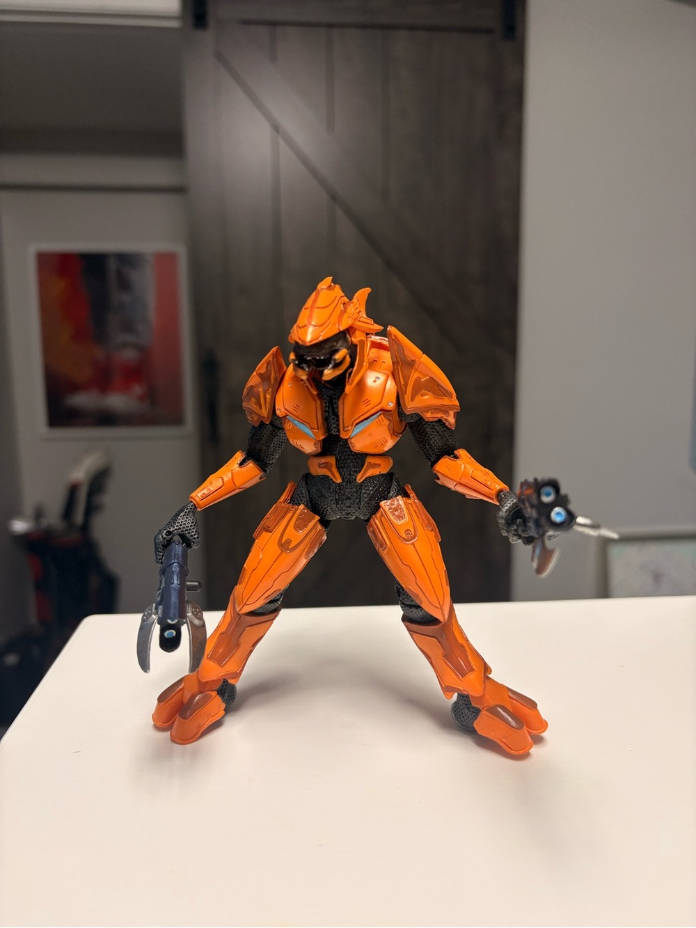 McFarlane The Halo 3 Collection Elite Combat Orange Toys R Us Exclusive complete